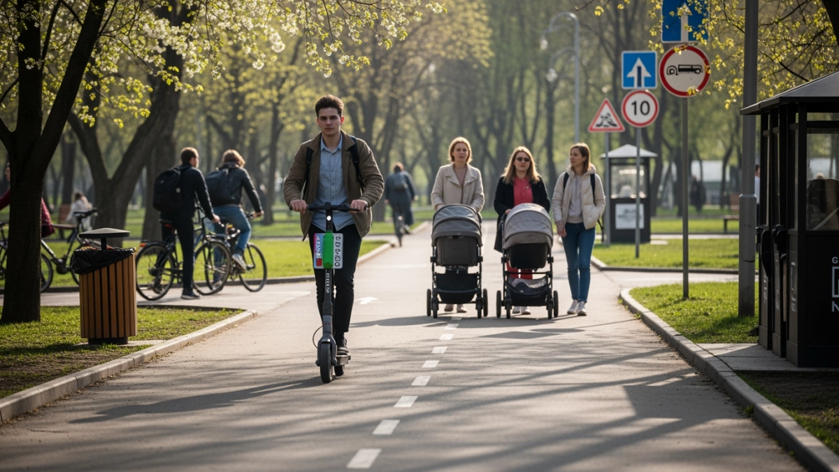 Депутат предложил ограничить скорость самокатов до 10 км/ч и ввести номера