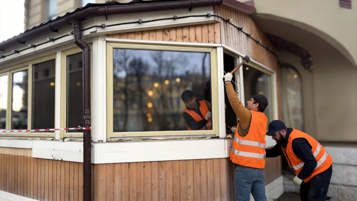 Giza Project лишился 83-метровой веранды у Казанского собора: компания приняла снос