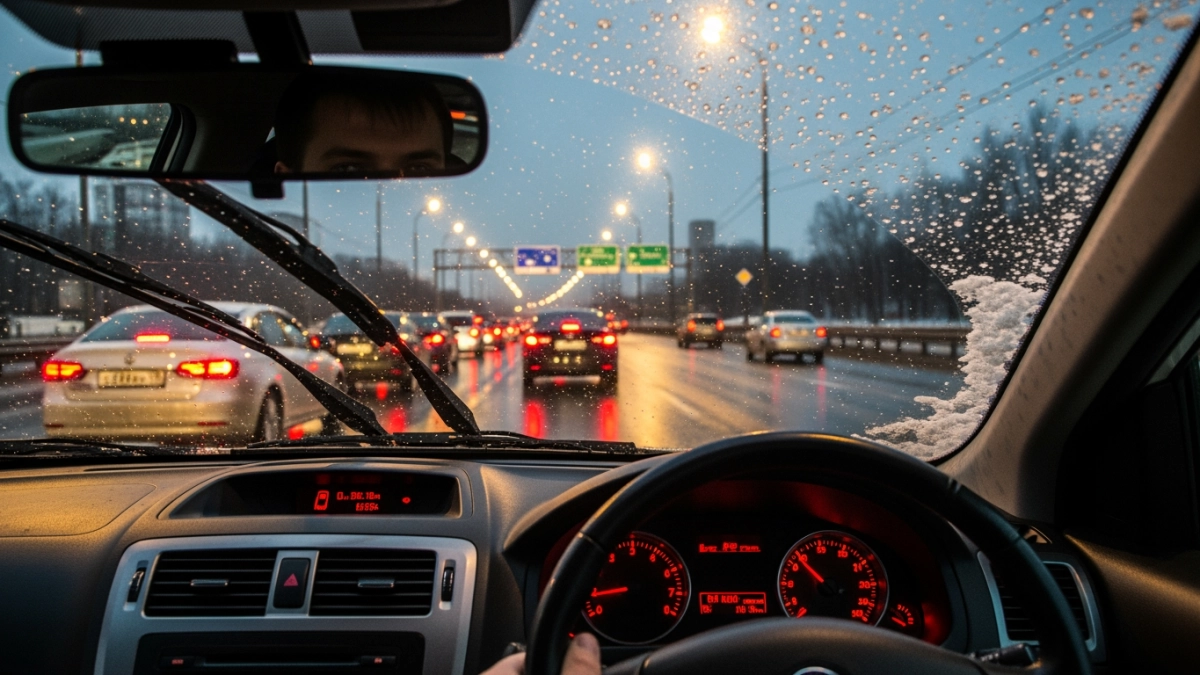 Дептранс Москвы предупредил водителей: 9 апреля — пик арктического вторжения