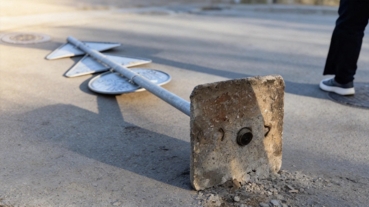 Шторм в Петербурге: заборы падают на машины, знак выбил витрину