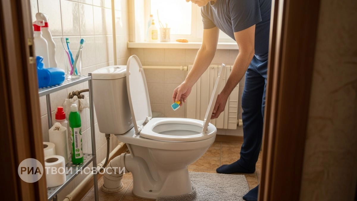 Перестала тратить деньги на бытовую химию: одна таблетка в бачке сохраняет сантехнику безупречно чистой