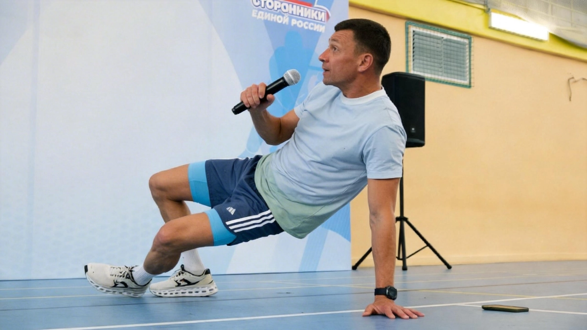 Олимпийский чемпион и звезда MMA открыли марафон «Сила России»
