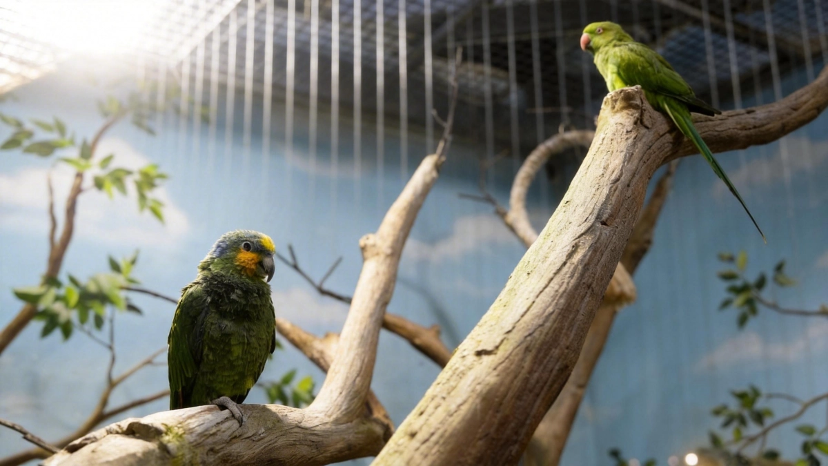 В зоопарке Кудрово погибли 35 попугаев, среди них — киноактёр-какаду