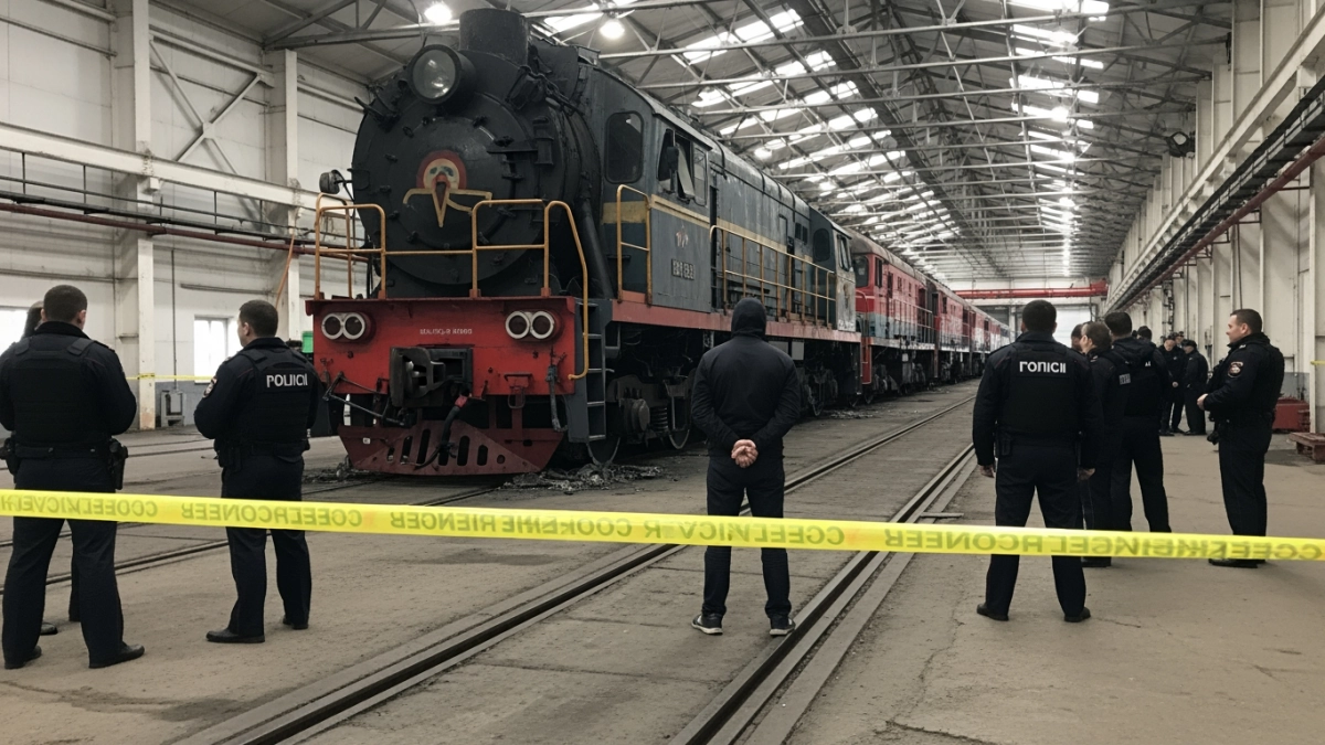 Иностранец поджёг поезд в московском депо за обещанные 100 тыс. рублей