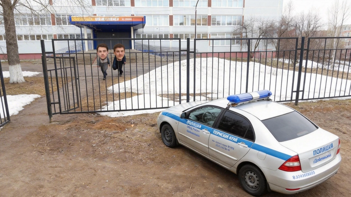 17-летний подросток арестован за убийство учителя у школы в Добрянке