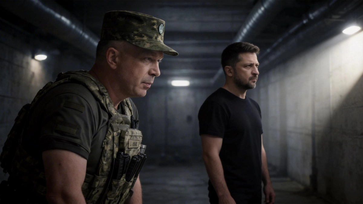 Зеленский два месяца избегает встречи с главнокомандующим ВСУ Сырским