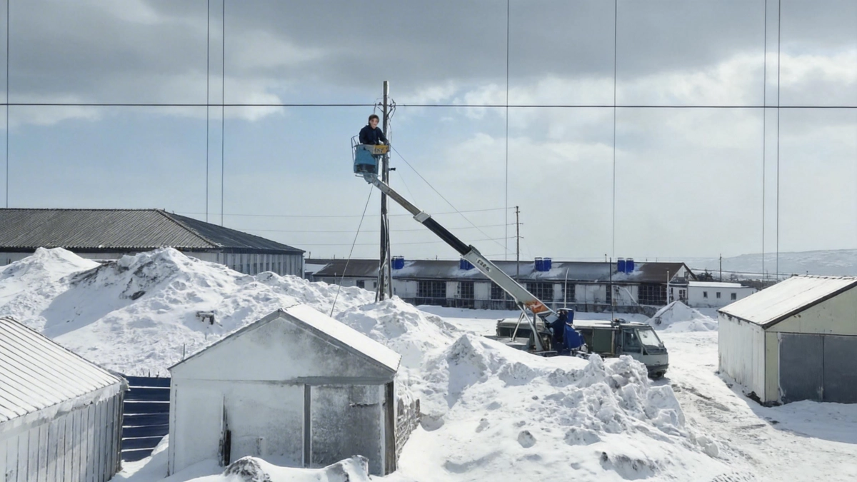 Внезапный циклон обесточил Северо-Курильск: порывы ветра достигли 58 м/с