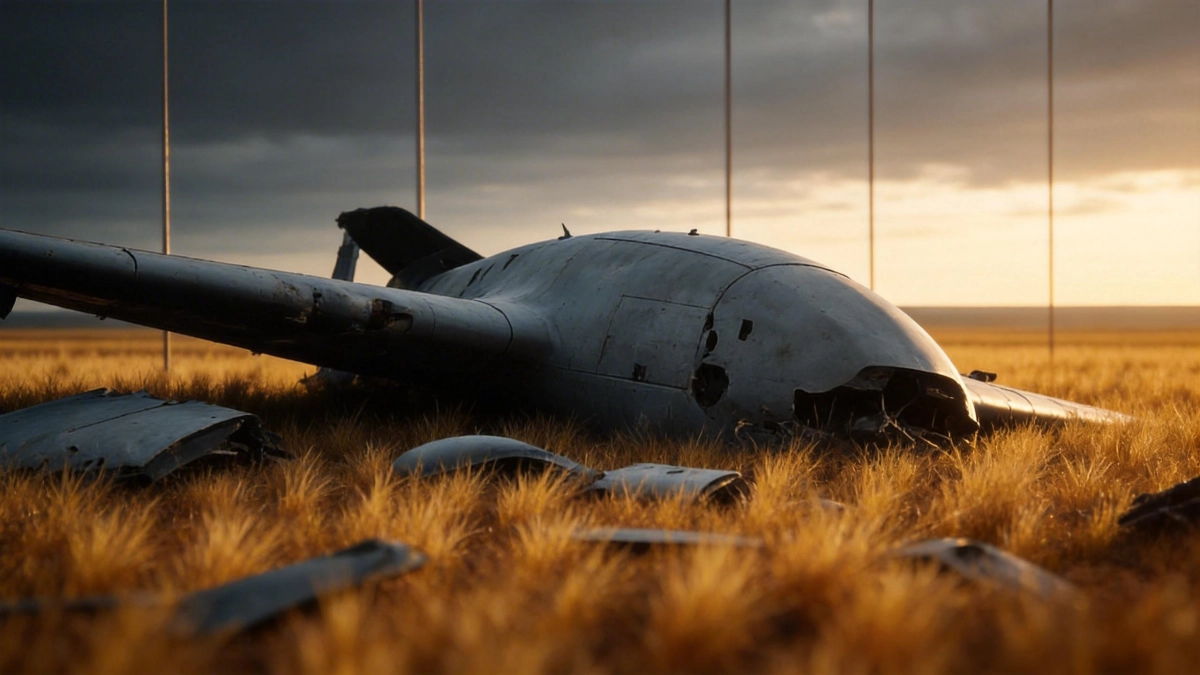 Обломки дрона ВСУ обнаружили под снегом в Солигаличском районе