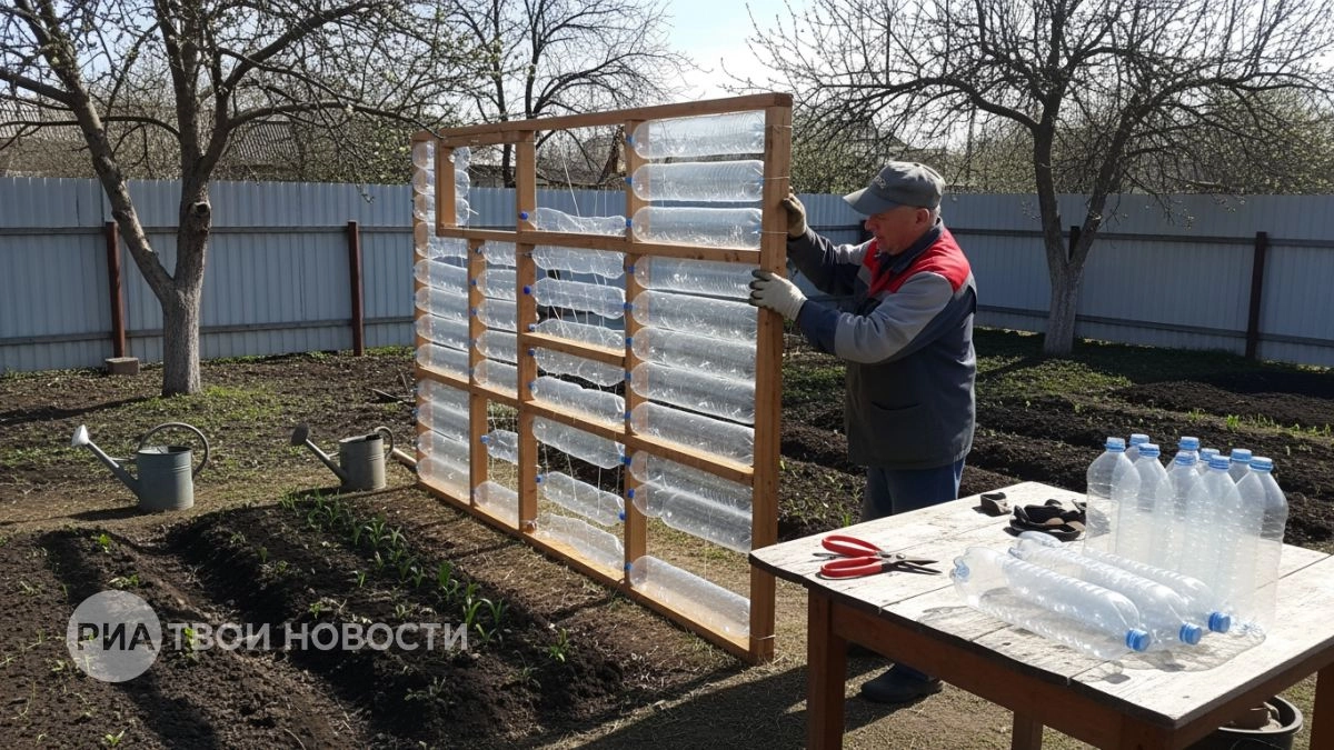 Забыла про дорогой поликарбонат: строю теплицу из обычных бутылок и экономлю на ремонте целое состояние