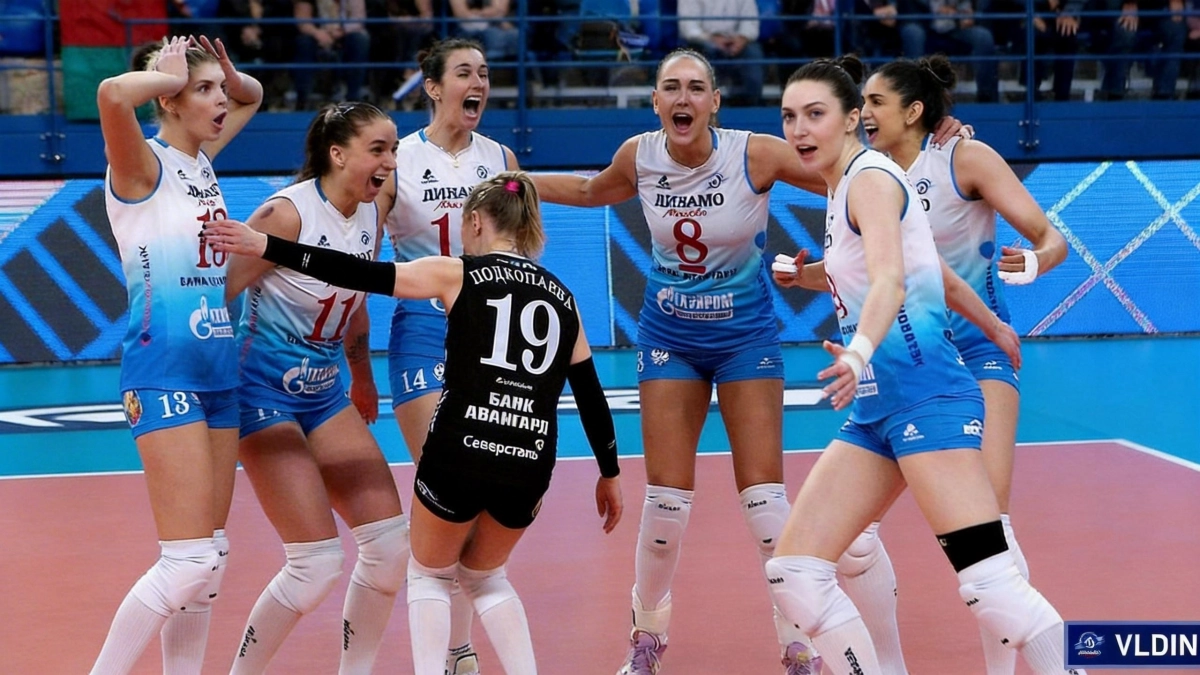 «Динамо» взяло бронзу, разгромив «Уралочку» в серии 3-0