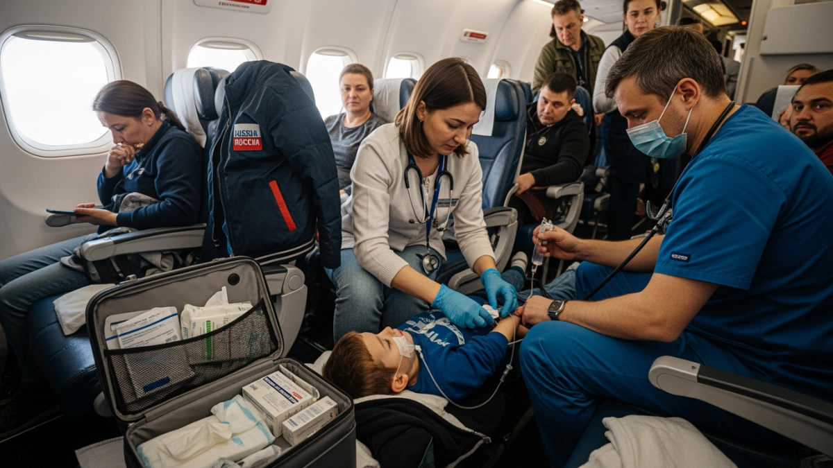 Гинеколог из Екатеринбурга 4,5 часа спасала ребёнка на борту самолёта из Таиланда