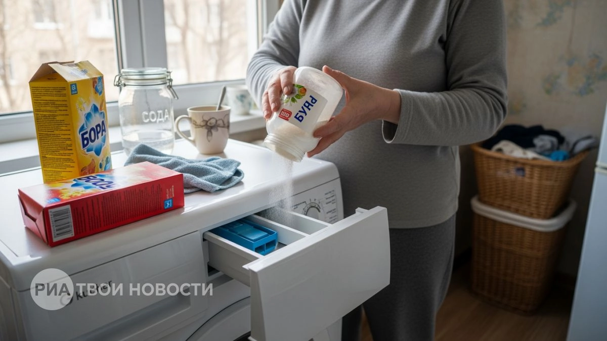 Стиралка отмоется сама: просто добавьте колпачок этого средства в барабан и наблюдайте как вылетает грязь