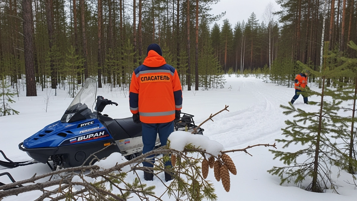 63 км тайги на снегоходах и пешком: семья Усольцевых не найдена
