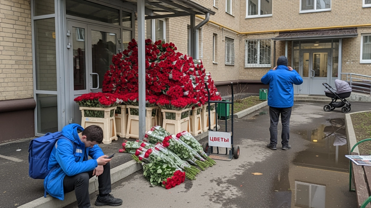 Миллион роз на 70 млн рублей в московском ЖК так и остались невостребованными
