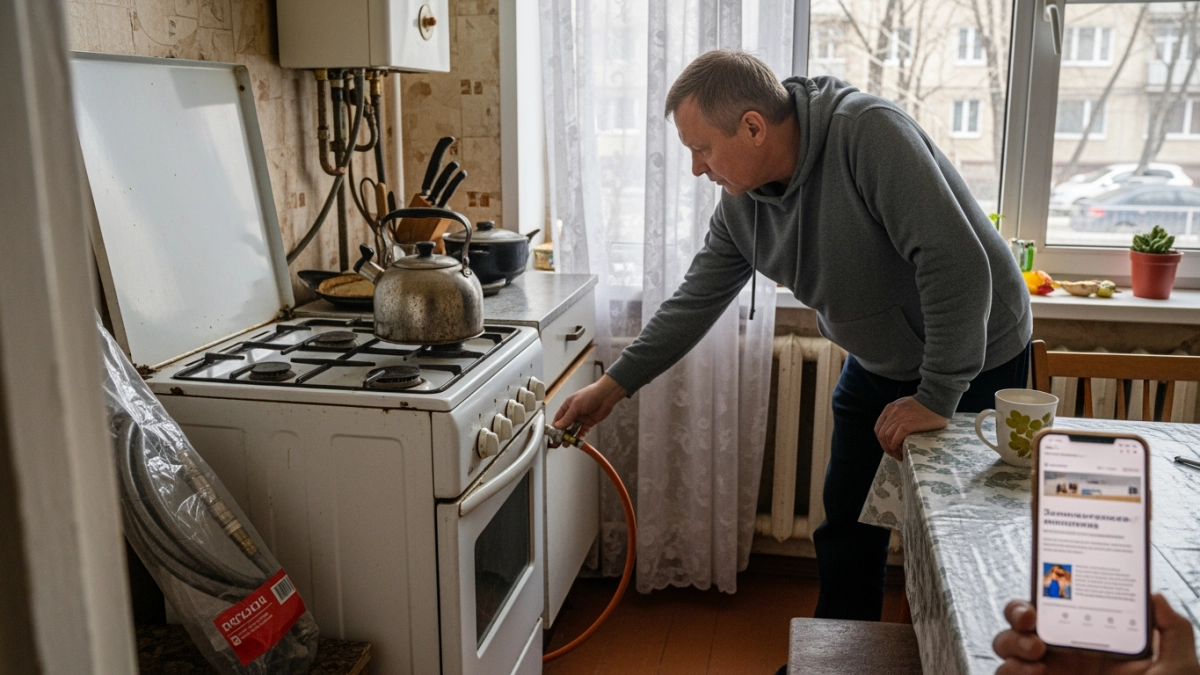 Газовую плиту нужно менять каждые 10–12 лет: когда это обязательно