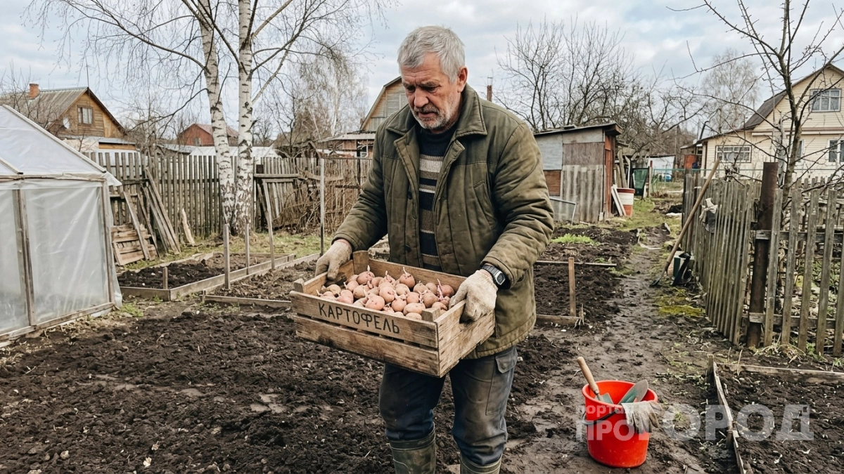Сажал картошку как все - получал мелочь: освоил технику с поперечным разрезом клубня и снимаю по 15 штук с куста