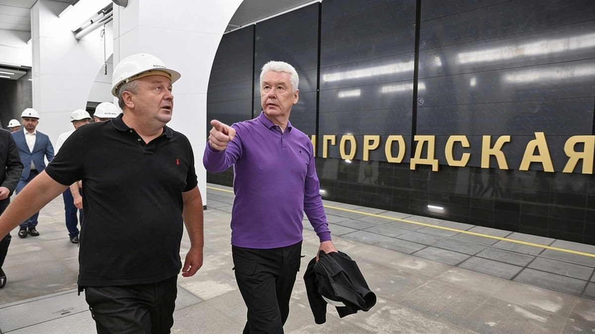 Станцию метро «Звенигородская» откроют осенью для десятков тысяч жителей