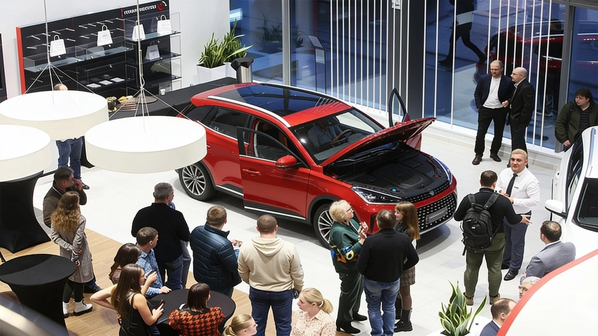 Продажи 17 китайских автобрендов в России резко упали: закрылись более 600 шоурумов