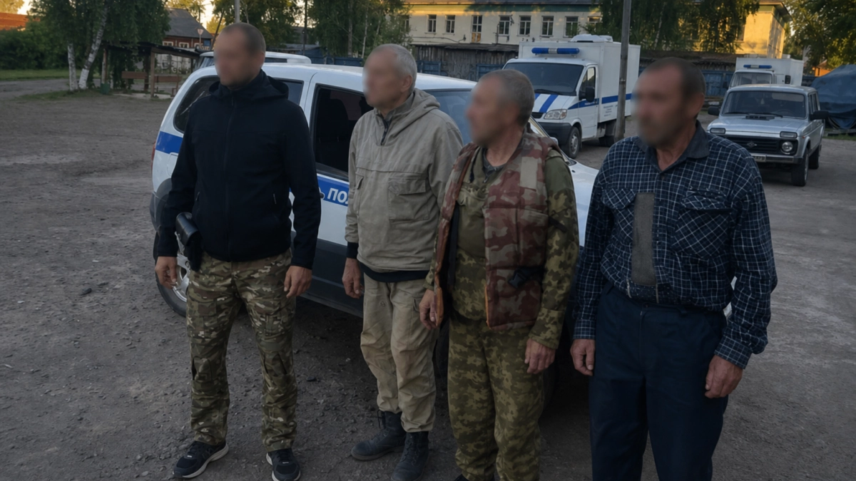 Пять суток без еды в тайге: спасены трое мужчин после крушения лодки
