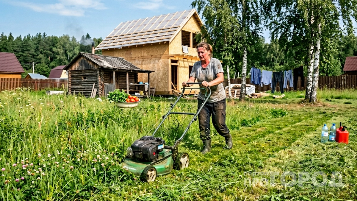 Скошенную траву больше не выбрасываю: 6 способов использовать её с пользой на участке