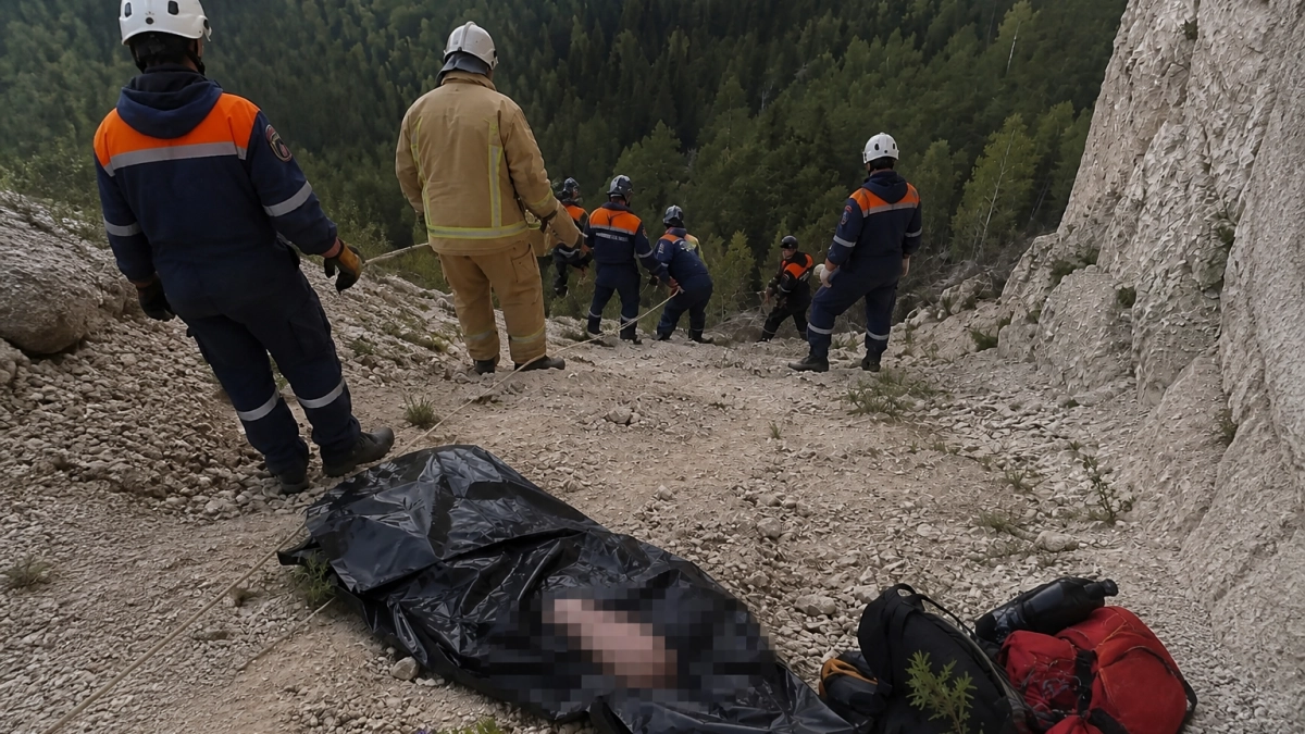 Под Иркутском 24-летняя студентка сорвалась со скалы во время фотосессии
