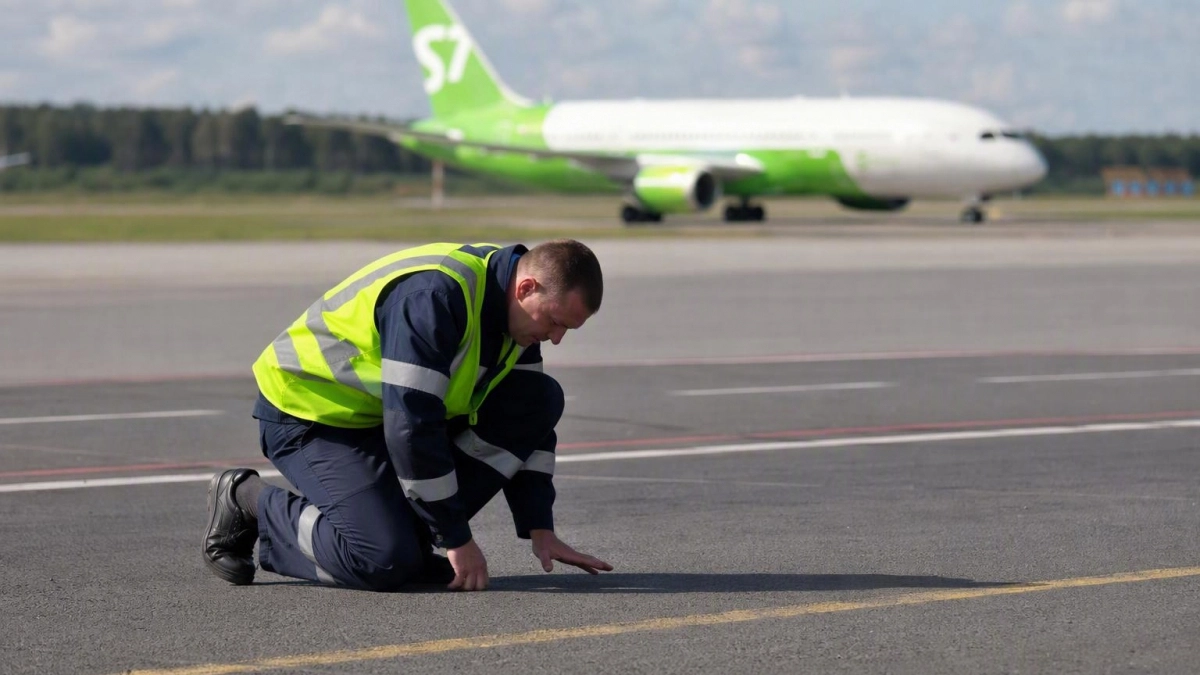 Самолет S7 на взлете в Домодедово сбил лису, борт после проверки вылетел