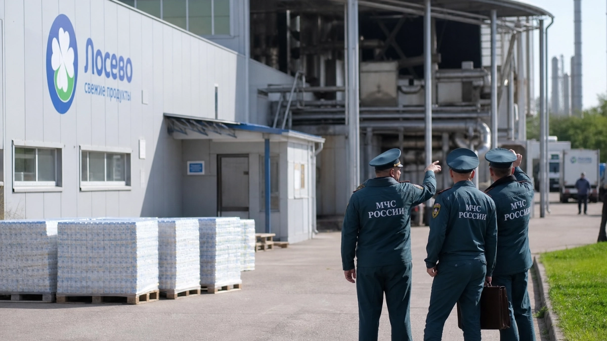 Крупный производитель упаковки для молочки остановил завод после пожара под Петербургом