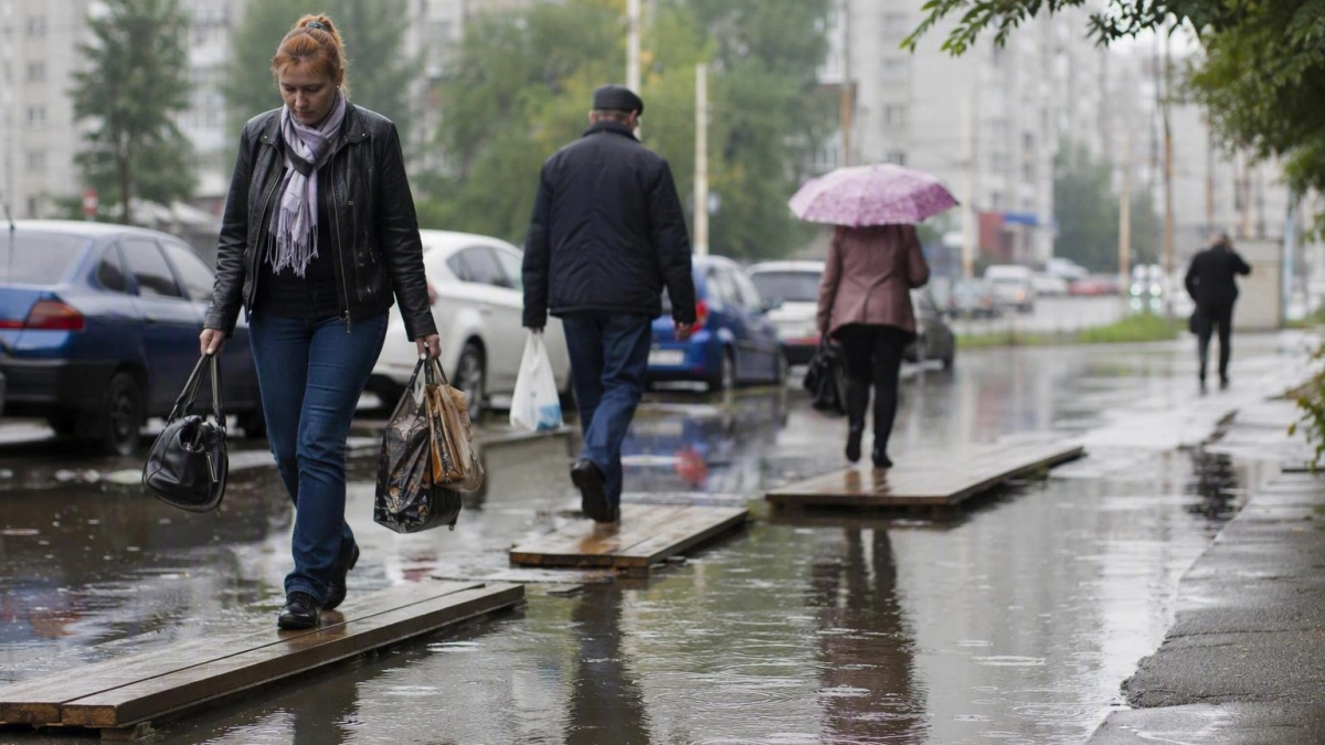 В Чите ввели режим ЧС после подтопления домов и участков из-за ливней