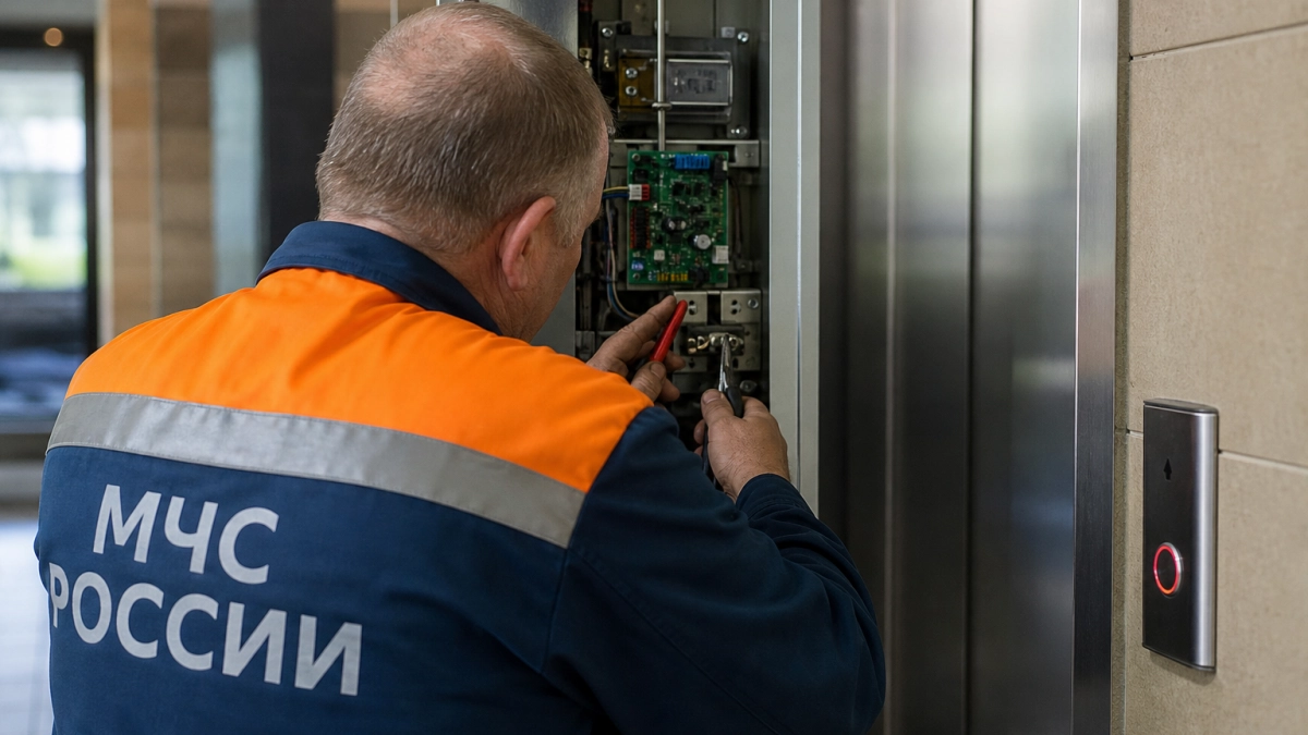 В новом доме Москвы лифт с подростками сорвался, связь с диспетчером не работала