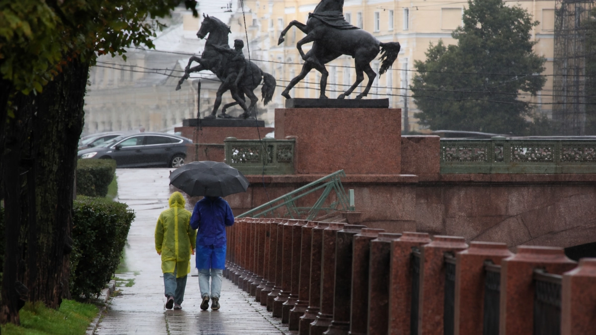 В Петербурге 19 августа выпало почти 34 мм дождя — это рекорд с 1961 года