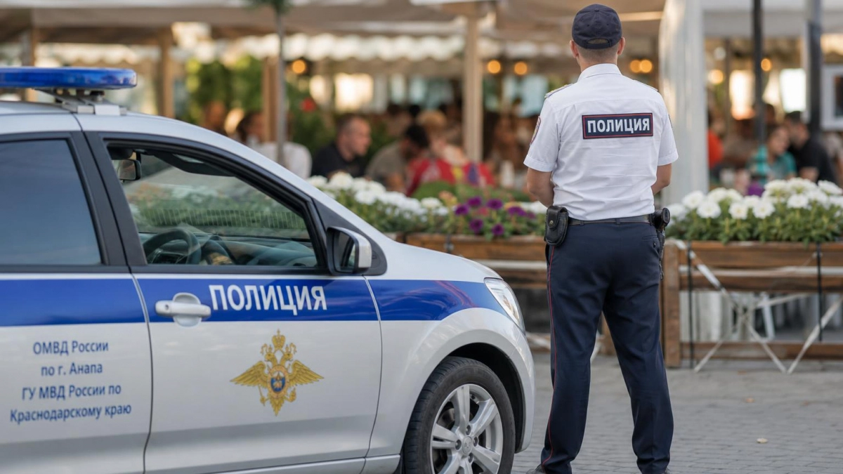 В Анапе задержали туриста, отказавшегося оплатить счет в кафе на 10 тысяч