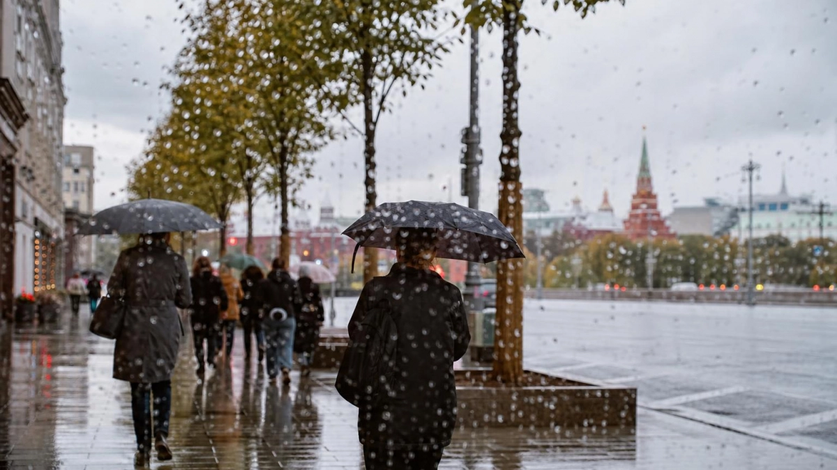 В Москву 5 сентября придут дожди до 17 мм и похолодание