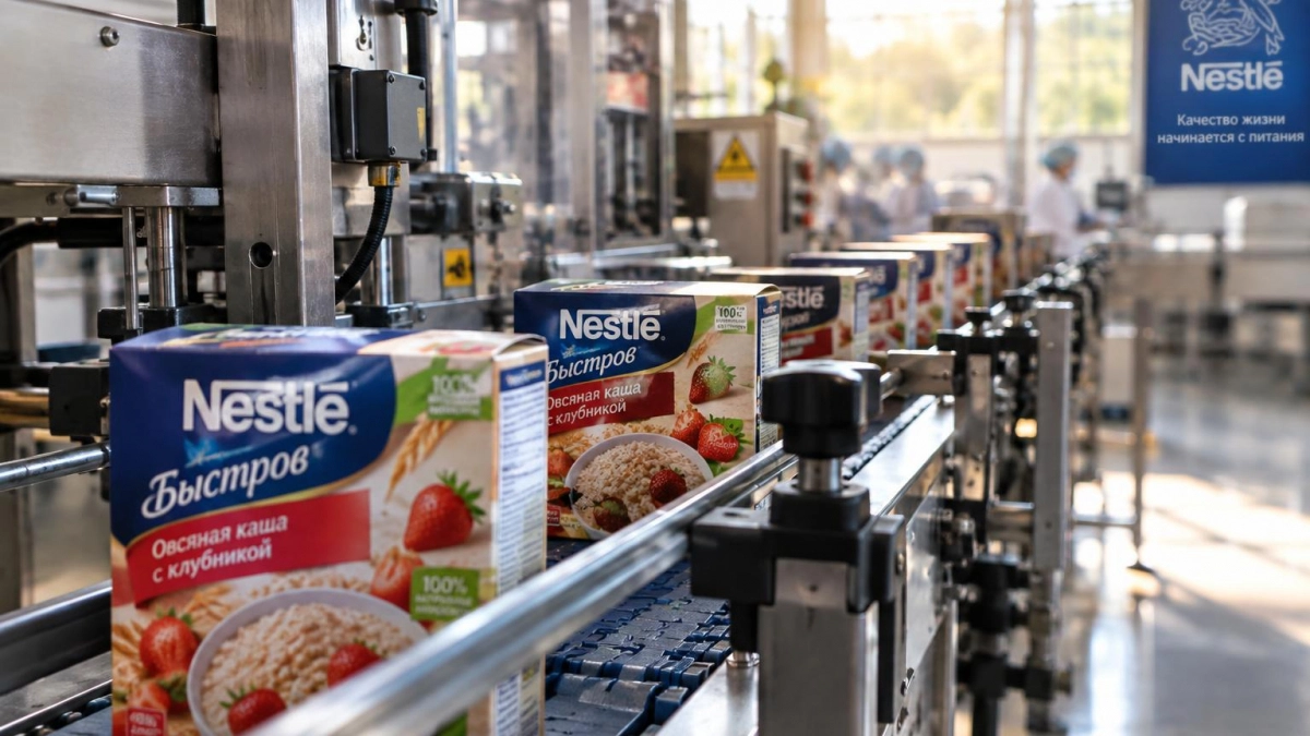 Nestle оценивает варианты после передачи активов в России во временное управление