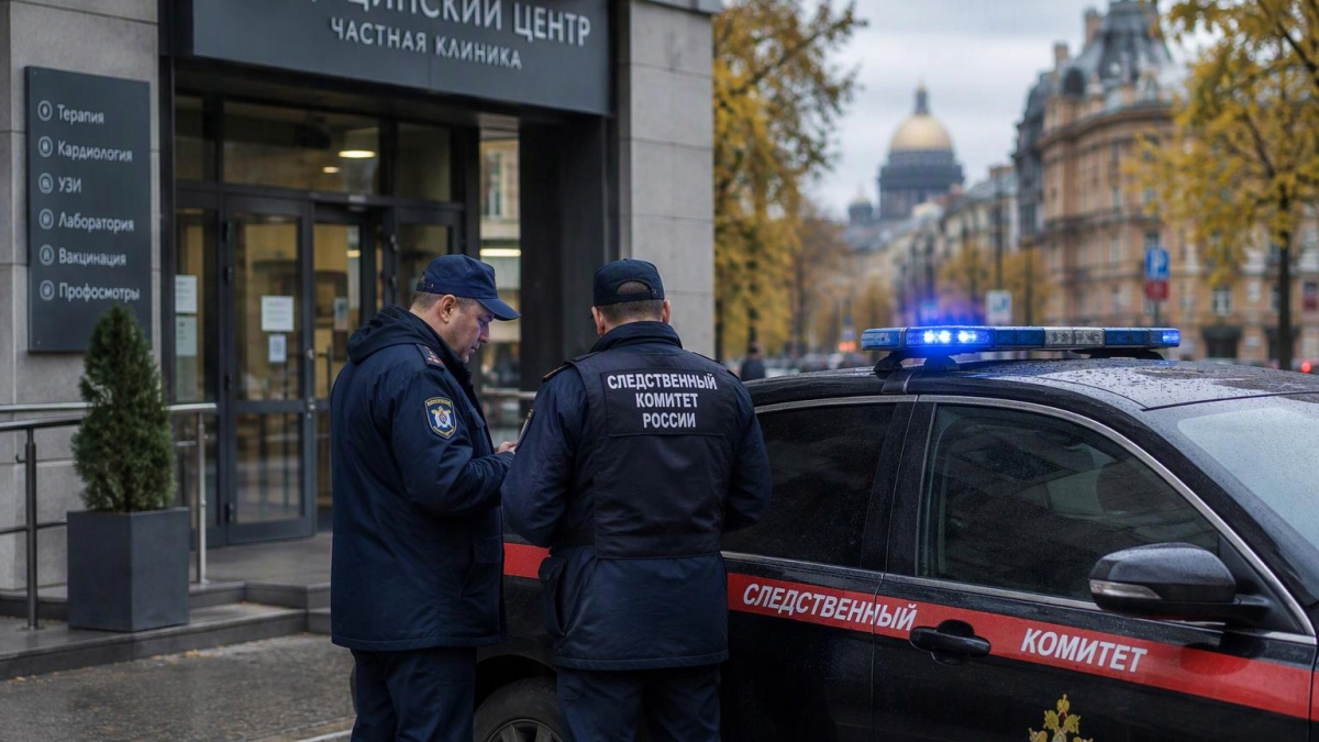 Обыски прошли в медцентре Петербурга по делу об обмане пожилых пациентов