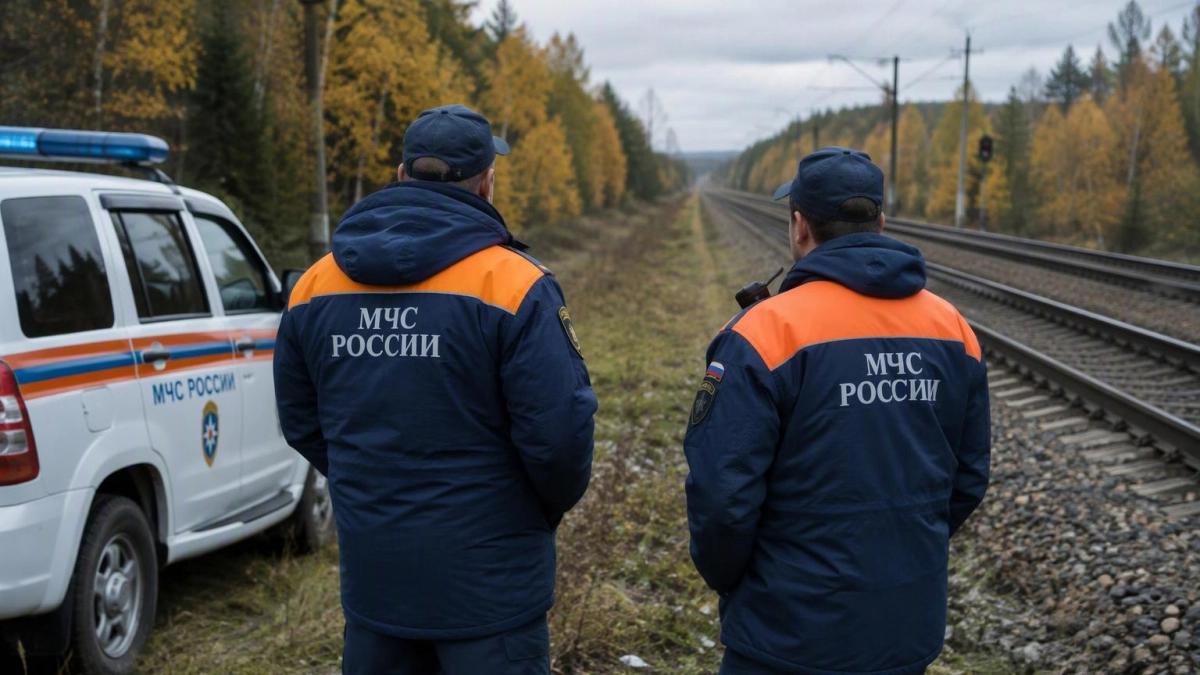 В Брянской и Калужской областях остановили поезда после повреждения путей и моста