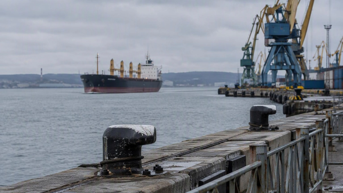 В Черном море поражен сухогруз с военным грузом для ВСУ