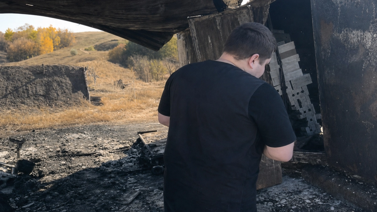Под Саратовом мужчину обвинили в поджоге вагончика с женой и ее знакомым