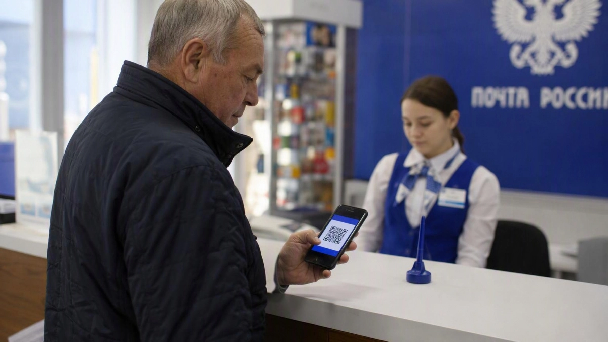 Пенсии на «Почте России» предложили выдавать по QR-коду вместо паспорта