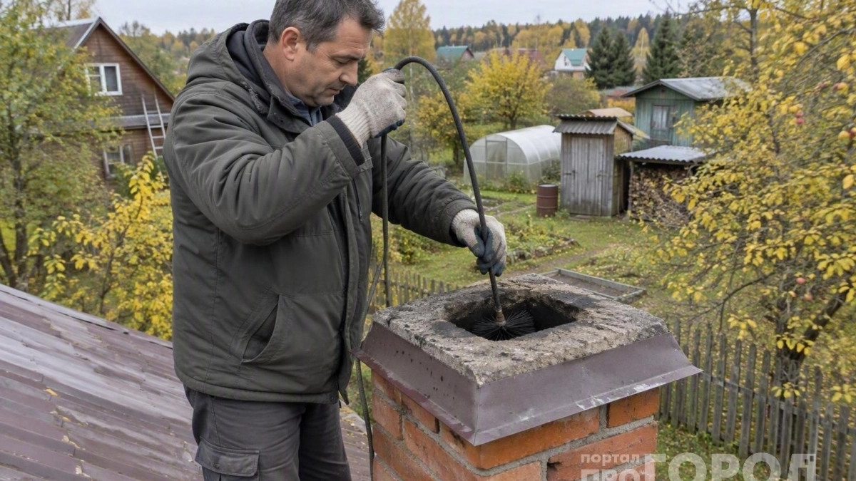 Бросьте две горсти в топку перед растопкой: сажа сама осыплется со стенок трубы и вернет печи мощную тягу