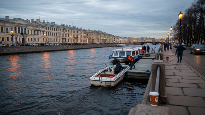 В Петербурге открыли навигацию: впервые разведут Большой Смоленский мост