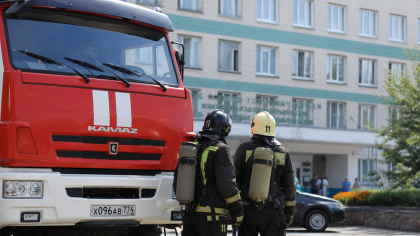 При пожаре в больнице Подольска эвакуировали 26 человек, включая 12 детей