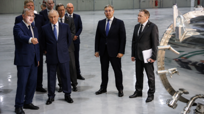 Путин осмотрел СКИФ под Новосибирском, готовящийся к запуску после завершения строительства